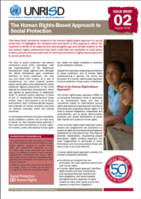 The Human Rights-Based Approach to Social Protection (Issue Brief 2)